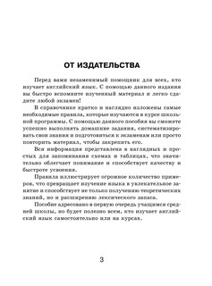 Все правила английского языка для школьников в схемах и таблицах 5
