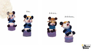 Первый день панды Чу в школе 6