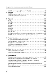 Вся грамматика итальянского языка в схемах и таблицах 7