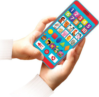 Азбукварик Электронная игрушка Умный смартфончик 2