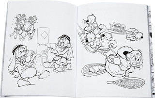 Утиные истории. Волшебный мир Карла Баркса. Раскраска 2