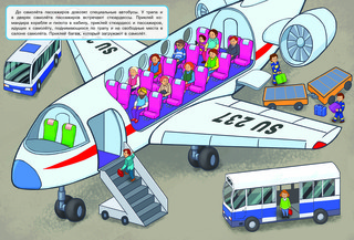 Аэропорт. Многоразовые наклейки 3