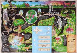 Алиса в Стране чудес. Плакат-игра 2