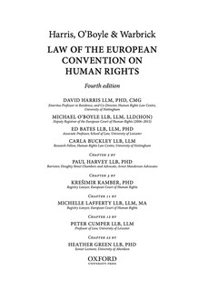 Право Европейской конвенции по правам человека 3