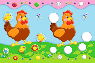 Домик. Развивающие наклейки для малышей 2