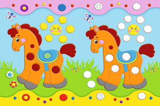 Домик. Развивающие наклейки для малышей 3