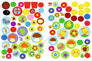 Домик. Развивающие наклейки для малышей 4