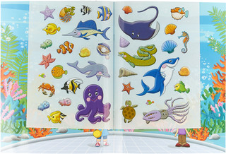 В океанариуме. Многоразовые наклейки 2