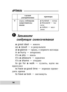 Вся грамматика английского языка в схемах и таблицах 16