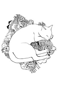 #Котики. Мур-мур-терапия. Раскраска-антистресс вместо таблеток 4