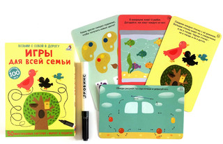 Игры для всей семьи (50 карточек + маркер) 4