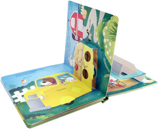 Книжки-панорамки с окошками. В деревне 3