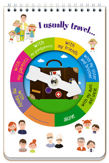 Волшебное колесо. English. Каникулы и путешествия / Magic English Wheel: Play & Say 3