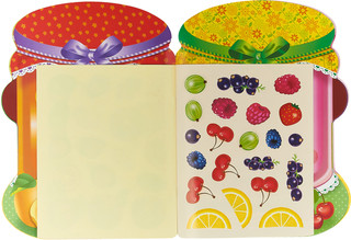 Наклейки для малышей. Компоты и варенья. Выпуск 14 3