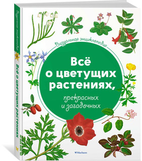 Визуальная энциклопедия. Всё о цветущих растениях, прекрасных и загадочных 1