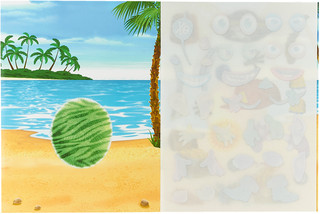 Многоразовые наклейки. Чудики. Пират 2