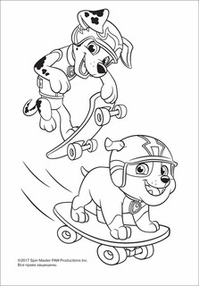 Щенячий патруль. Водная раскраска 3