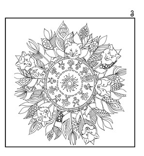 Лисы. Рисунки для медитаций 4