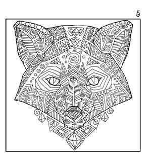 Лисы. Рисунки для медитаций 6