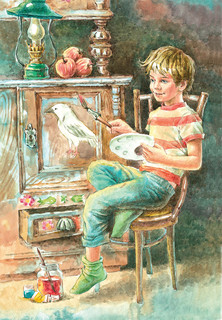 Колямба, внук Одежды Петровны, и компания 5