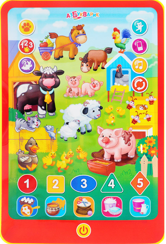 Планшетик 'Музыкальная искалочка' Азбукварик