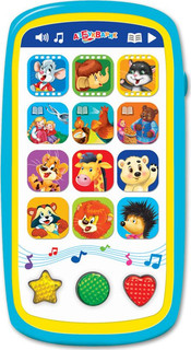 Электронная игрушка Азбукварик 'Мультиплеер с огоньками Мультики и сказки', 2016 1