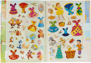 Наряди принцессу. Многоразовые наклейки 2