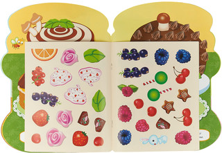 Наклейки для малышей. Пирожные. Выпуск 16 3