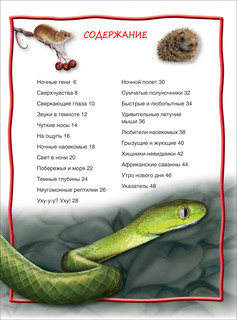 Ночные животные (100 фактов) 4
