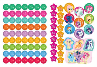 Мой маленький пони. Мотиватор. Плакат с многоразовыми наклейками 2