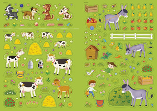 Домашние животные. Книга с наклейками (600 наклеек) 7