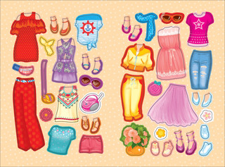 Наряди куклу. В гости к подружке 3