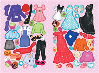 Наряди куклу. На прогулке 3