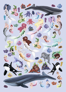 Моя книга русалок (+ наклейки) 5