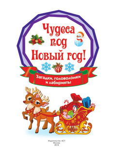 Чудеса под Новый год! Загадки, головоломки и лабиринты 2