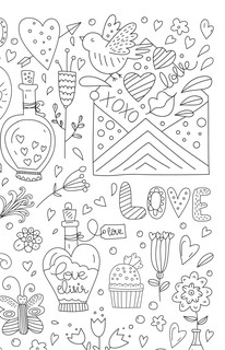 Сладости и шалости. Вкуснейшая раскраска. Раскраски антистресс 9