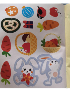 Наклейки для малышей. Новогодняя елочка 6