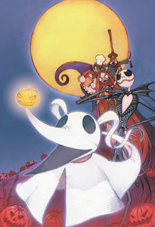 Кошмар перед Рождеством Тима Бёртона. Путешествие Зеро. Том 1 5