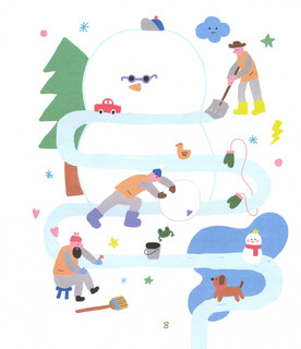 Снеговики и Новый год. Новые сказки и стихи новых писателей 6