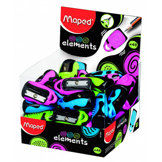 Точилка пластиковая 'Elements' Maped, цвет в ассортименте