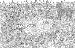 Любимая сказка. Прятки, загадки и раскраски 6