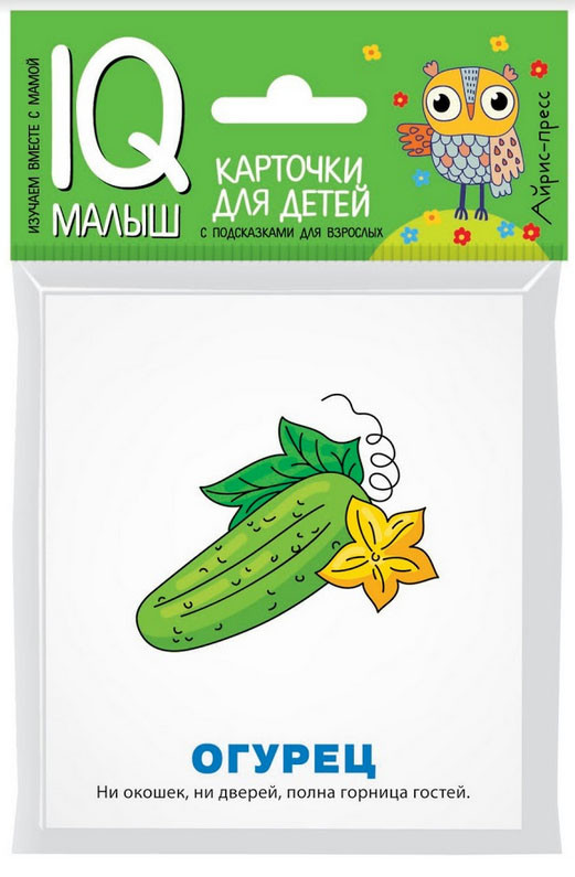 Умный малыш. Загадки. Набор карточек для детей