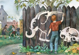 Цветные мелки 7