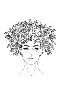 Удивительные цветы. Раскраски антистресс 10