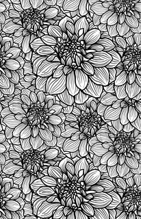Удивительные цветы. Раскраски антистресс 9