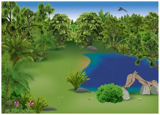 Моя книга наклеек. Животные мира 5