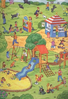 Однажды в городе с утра до вечера. Виммельбух 3