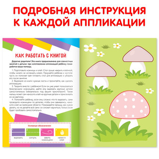 Аппликации объёмные «Совушки», 20 стр., формат А4 3