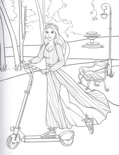 Современные девчонки. Большая раскраска для девочек 2