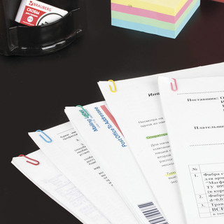 Brauberg Скрепки цветные 28 мм 100 шт 7